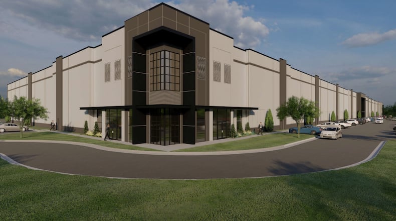 CA Ventures hopes to build office and warehouse space in southern Hall County if Buford allows the plans to move forward with an annexation and rezoning. (Courtesy City of Flowery Branch)