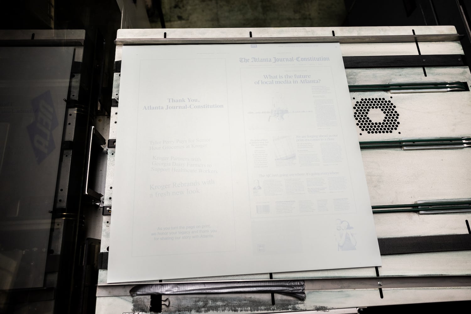 Photos of AJC’s final run