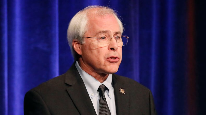 Former U.S. congressman John Barrow, a Georgia Democrat, is calling for an election to fill an upcoming vacancy on the Georgia Supreme Court. (Bob Andres/bandres@ajc.com)