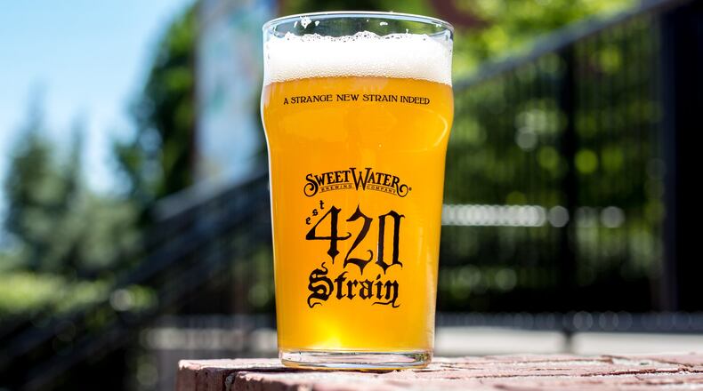 SweetWater 420 Strain G13 IPA features an aroma that mimics the G13 cannabis strain. CONTRIBUTED BY SWEETWATER BREWING CO.