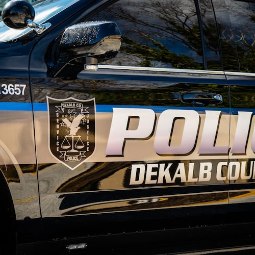 The pedestrian collision happened Saturday morning in DeKalb County. (AJC 2022)
