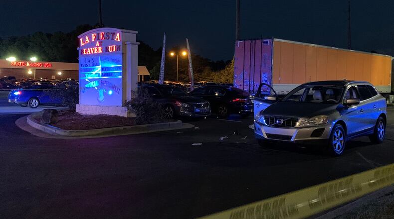 Investigators said the victims and the suspects ran away from the scene.