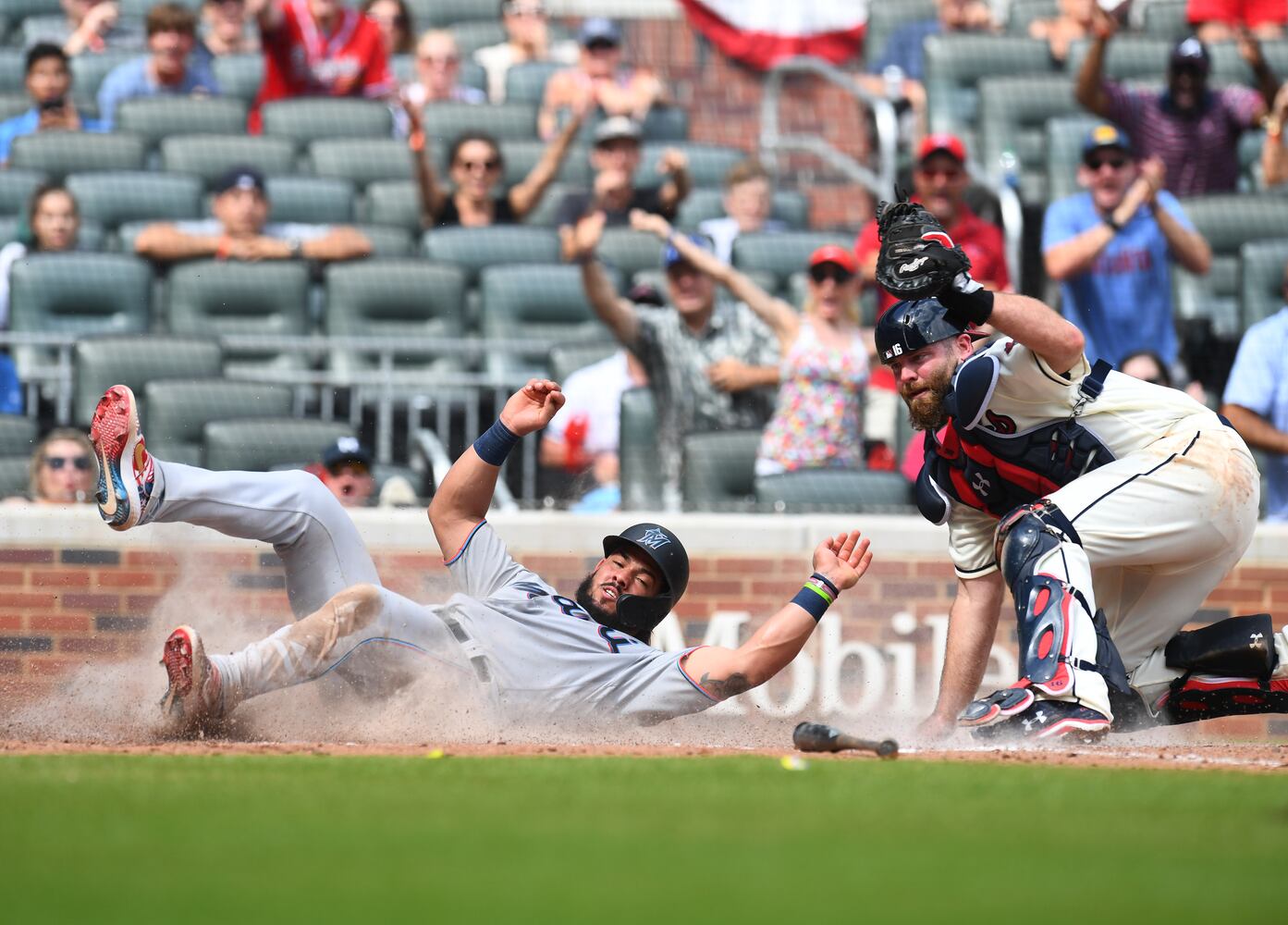 Photos: Braves face Marlins in last game before All-Star break