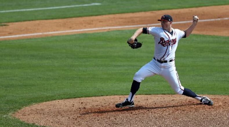 Braves prospect Sean Newcomb gets his first crack at the big leagues on Saturday. (Photo by Jason Getz)