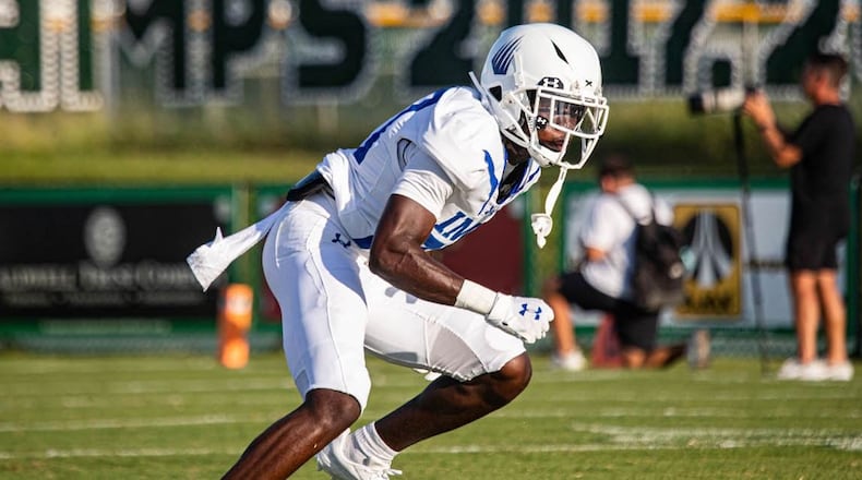 IMG Academy cornerback Jarvis Lee announced his commitment to Georgia Tech on Monday. (Andrew Ivins/247Sports)