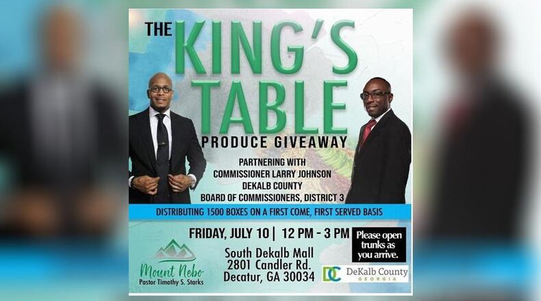 The event kicks off Friday at noon.