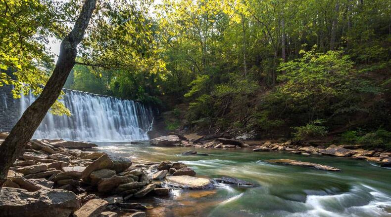 Roswell is seeking up to $150,000 in grant funding for a study of the engineering, feasibility, and cost for a trail connection from Vickery Creek Falls Trail to the parking lot at Oxbo Road. (Courtesy Atlanta Trails)