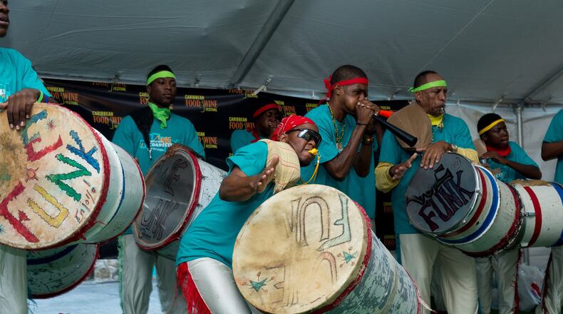 Expect a good dose of local culture along with your food and drinks at the Caribbean Food and Wine Festival in Turks and Caicos Islands Nov. 5–9. (Courtesy of Caribbean Food and Wine Festival)