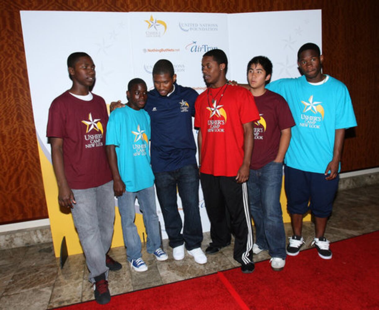 Usher's camp got down to business