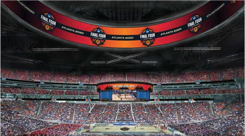 "Read to Final Four" winners to be announced Monday at Hayne Elementary School, months ahead of April's Men's tournament at Mercedes-Benz Stadium.