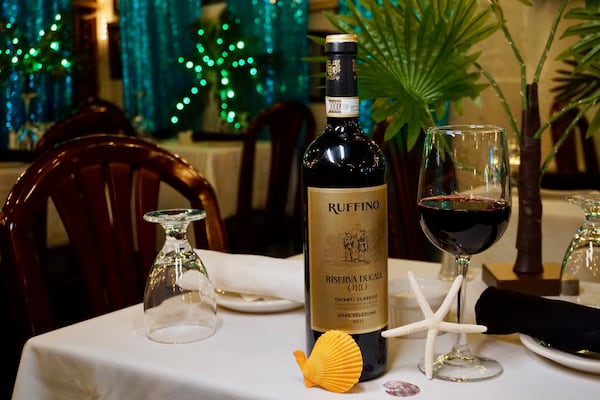 Head to Italian restaurant Amore e Amore for a special Ruffino wine dinner this month. (Courtesy of Amore e Amore)