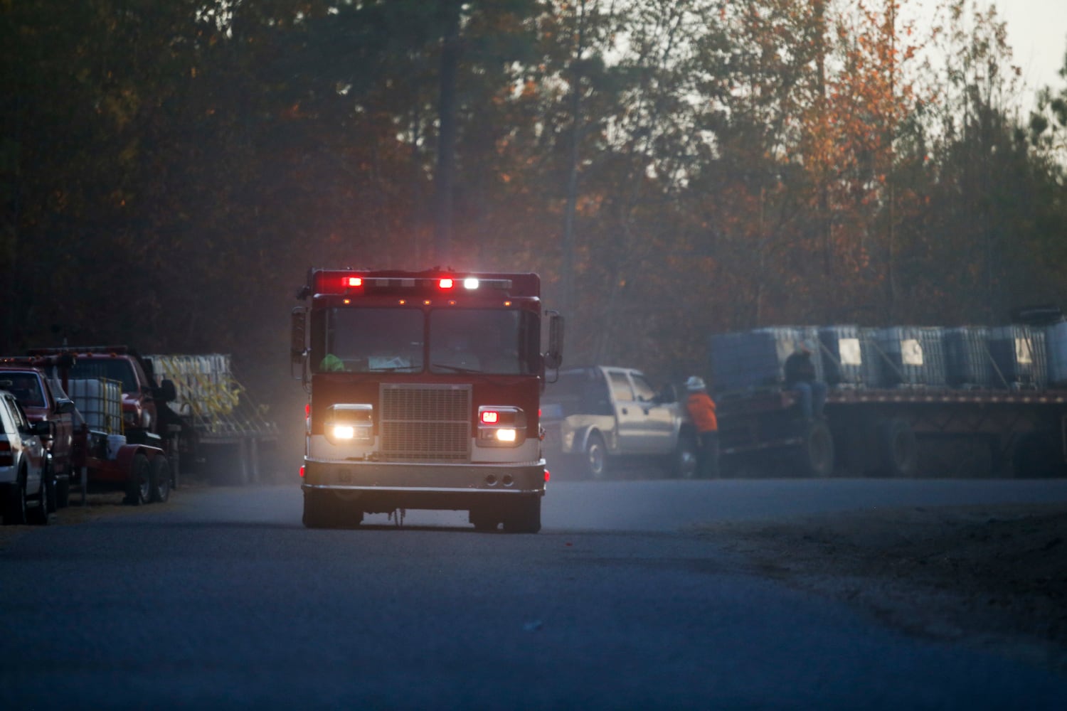 Scenes from Colonial Pipeline explosion