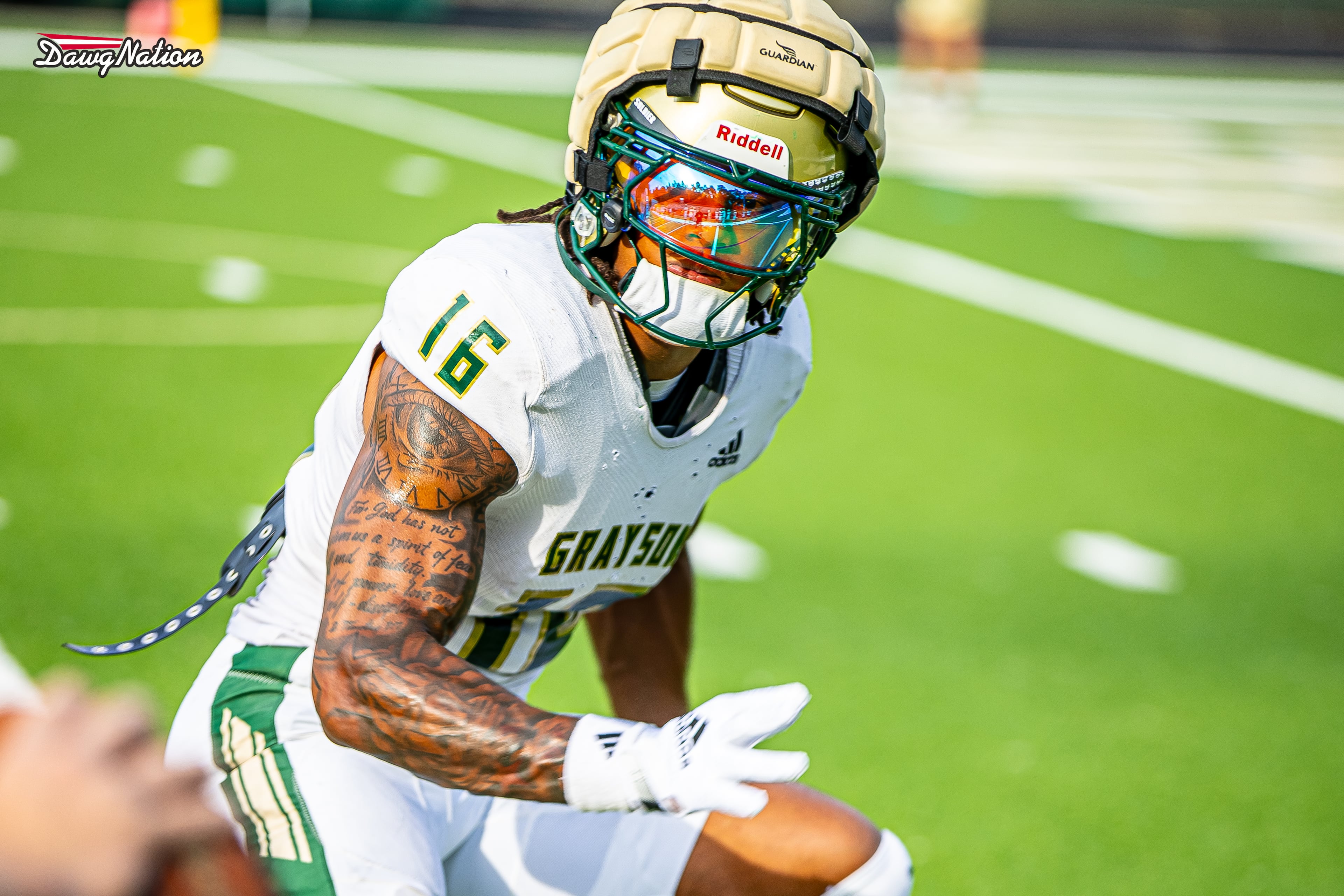 Five-star inside linebacker Tyler Atkinson — the nation’s consensus No. 1 player at his position — committed to the University of Texas earlier this summer. (Jeff Sentell/DawgNation)