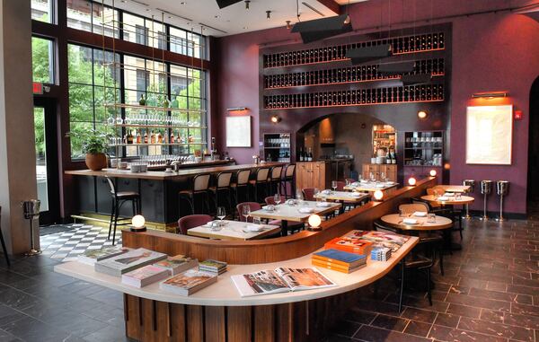 Lucian Books & Wine in Buckhead offers more than 300 European-focused wines. (Chris Hunt for The Atlanta Journal-Constitution)