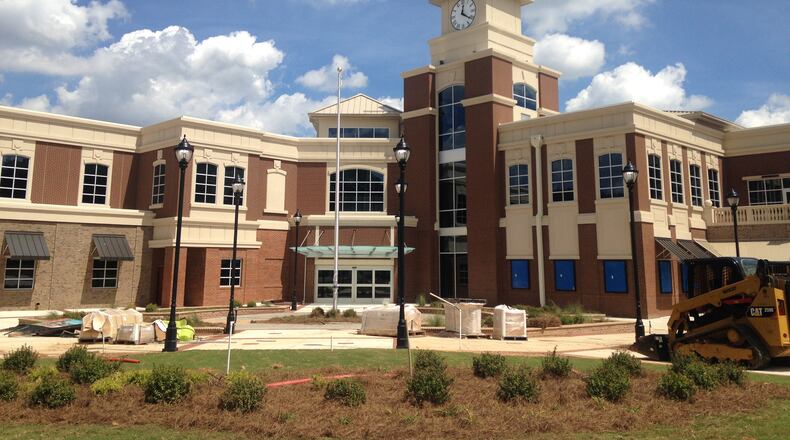 The new Lilburn City Hall and library complex is expected to open later this month. (Credit: City of Lilburn)
