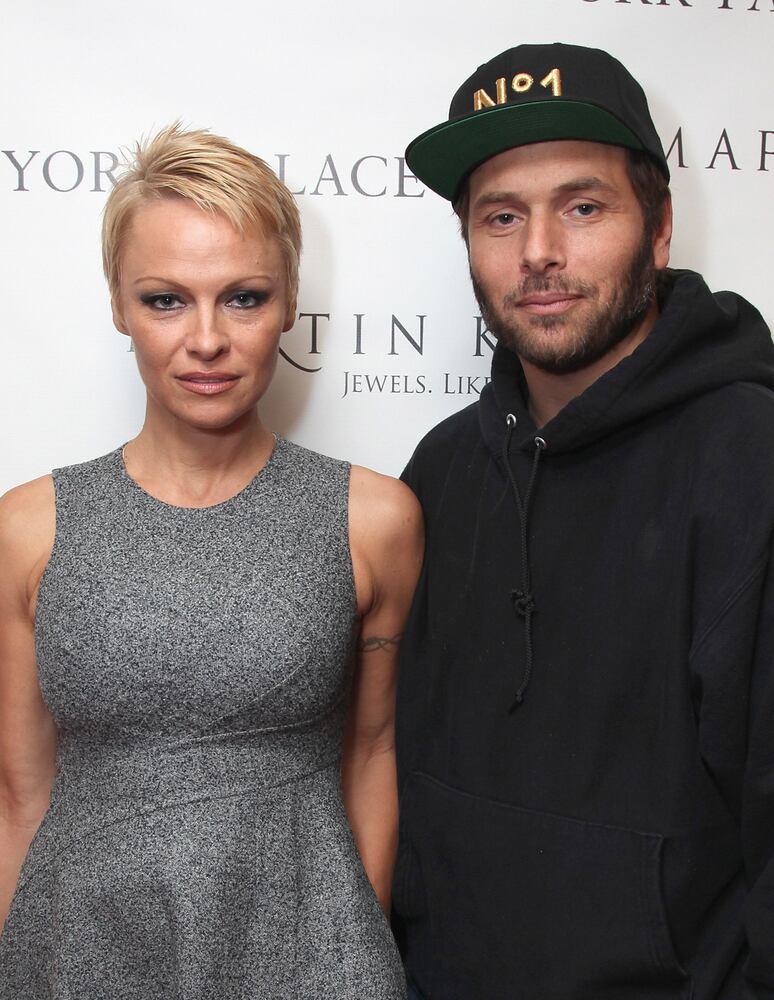 Pamela Anderson and Rick Salomon