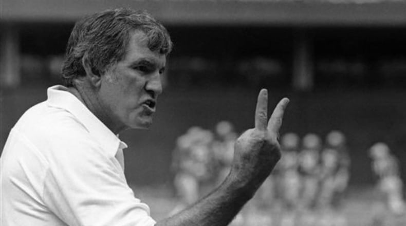 Forest Gregg coached the two NFL teams based in Ohio and was a Hall of Fame offensive lineman for the Green Bay Packers.