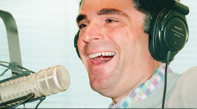 Jeff Hullinger was a sportscaster for Channel 5 when he did this morning sports program for radio station 96 Rock in 1995.