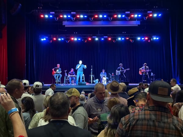 A Jason Aldean concert in Atlanta on Friday doubled as a fundraiser for Lt. Gov. Burt Jones, who is running for governor.