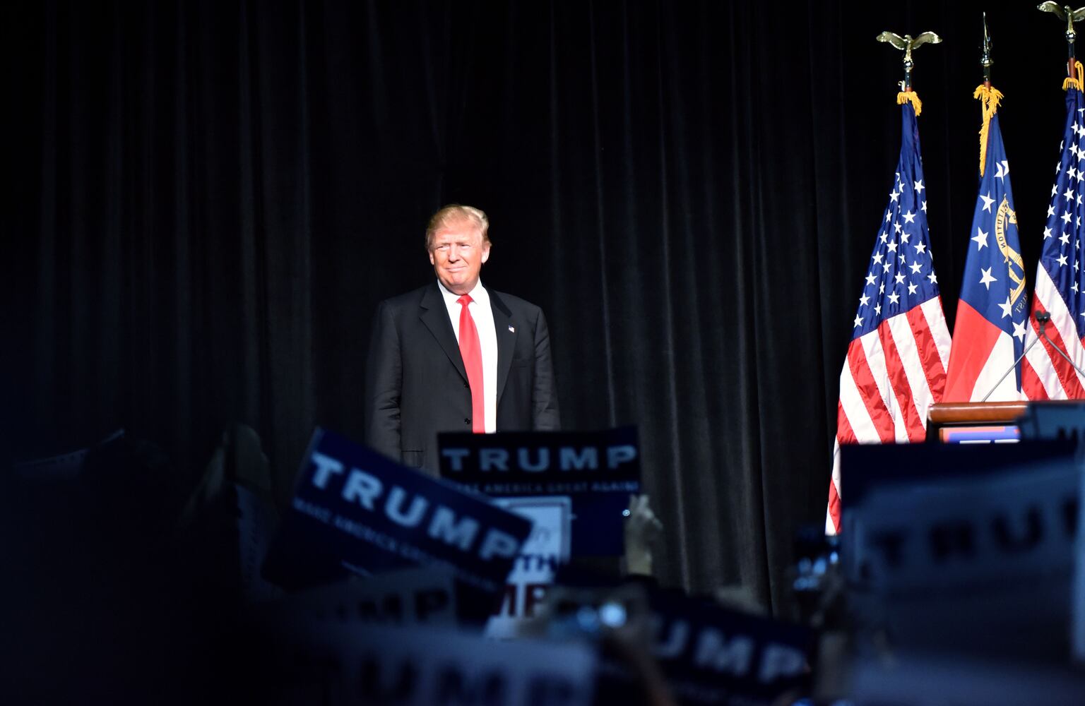 Photos: Donald Trump rallies in Atlanta