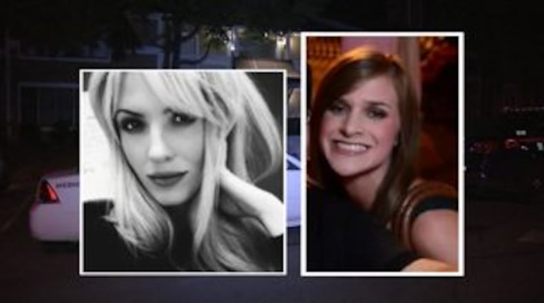 Summer Moss (left) and Katherine Green were found dead Thursday in a Buckhead apartment. (Credit: Channel 2 Action News)