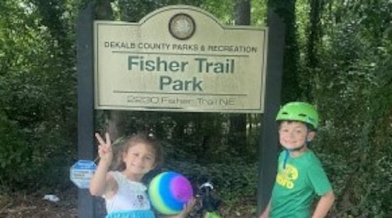 To gather community input on the Peachtree Creek Greenway, a party will be held at 9 a.m. Aug. 19 at Fisher Trail Park, 2230 Fisher Trail NE, Atlanta. (Courtesy of DeKalb County)