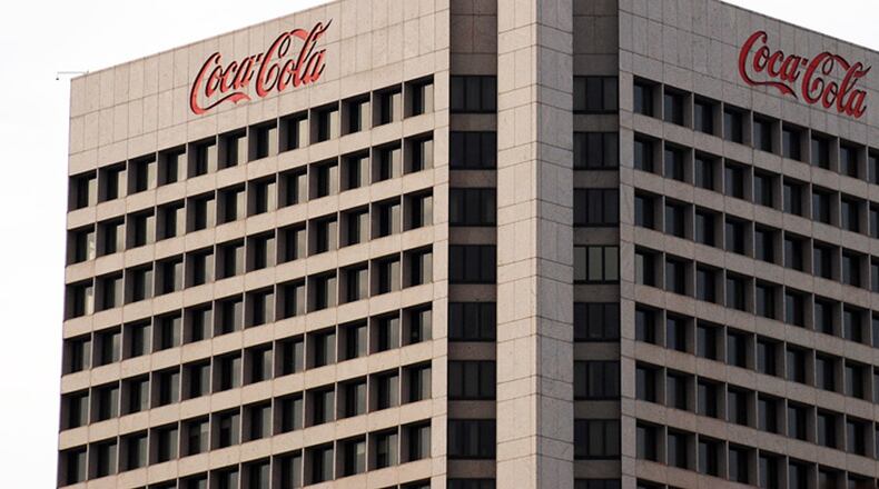 The Coca-Cola headquarters in Atlanta.