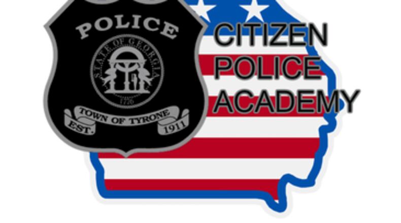 Tyrone residents and business owners can apply for the Citizen Police Academy until July 1. Courtesy Town of Tyrone