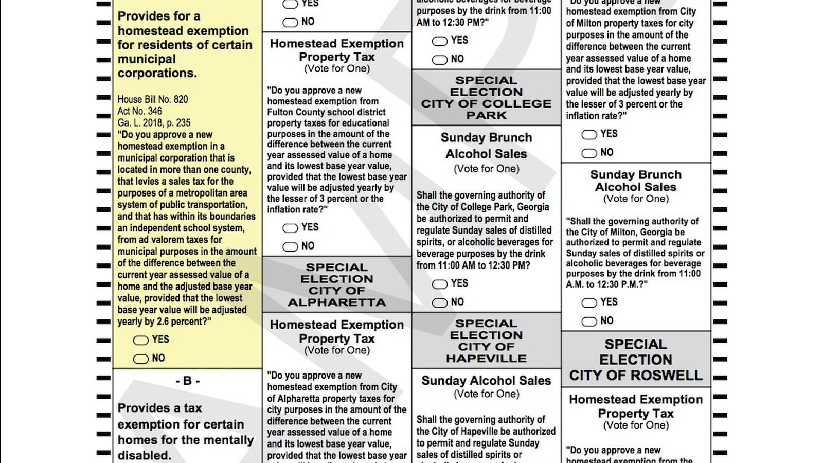 Fulton County, Atlanta tax proposals on Nov. 6 ballot