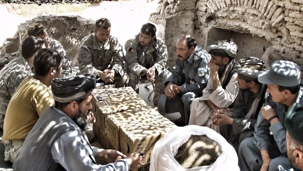 Garrett Cathcart, an Army Reserve major, has joined an ad hoc group of people trying to evacuate Afghans who aided the U.S military, including an engineer who built his combat outpost and a school for girls. 
“You loved those people who live there because you worked alongside them. In my case, we lived in their villages with them,” he said. “We ate their food. I convinced villagers to grow saffron instead of poppy. It was a great moment for me and a great moment for the unit and USAID, but you have this feeling: Did any of it matter?”