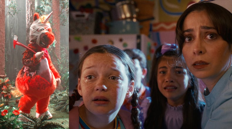 Atlanta's Casper Kelly is behind the crazy horror film "Buddy," set in a 1990s children's show. (Courtesy of Roadside Attractions)