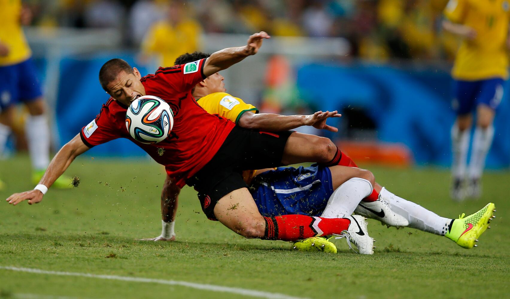 World Cup: Brazil 0, Mexico 0