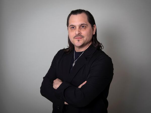 Travis Gutierrez Senger poses for a portrait to promote "ASCO: Without Permission" on Friday, March 14, 2025, in New York. (Photo by Andy Kropa/Invision/AP)