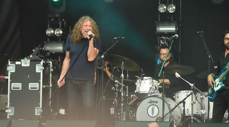 MANCHESTER, TN - JUNE 14: Musician Robert Plant & The Sensational Space Shifters perform onstage at Which Stage during Day 4 of the 2015 Bonnaroo Music And Arts Festival on June 14, 2015 in Manchester, Tennessee. (Photo by Jason Merritt/Getty Images)