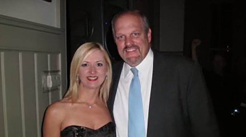 Thomas and Melanie Moore. Thomas Moore was the principal at Perry Middle School and Melanie is an assistant principal at Houston County High School. Thomas died of COVID-19 complications in July 2020. (Contributed)