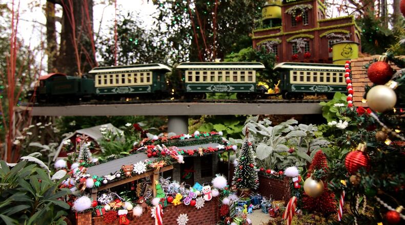 Every night from 5 to 10 p.m. through Jan. 14, the Atlanta Botanical Gardens is open for Garden Lights, Holiday Nights. (Courtesy of Atlanta Botanical Gardens)