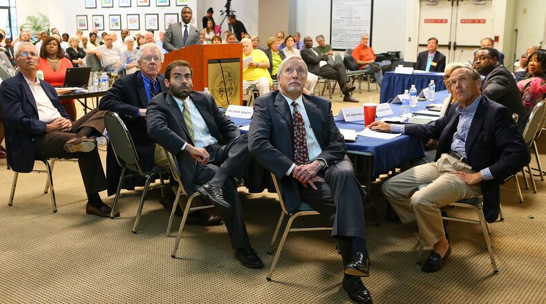060514 DECATUR: A 17 member Operations Task Force meets for the first time at the Maloof Auditorium with the goal of fixing a broken DeKalb County on Thursday, June 5, 2014, in Decatur. CURTIS COMPTON / CCOMPTON@AJC.COM The DeKalb Operations Task Force has been meeting since June 5. (CURTIS COMPTON / CCOMPTON@AJC.COM)