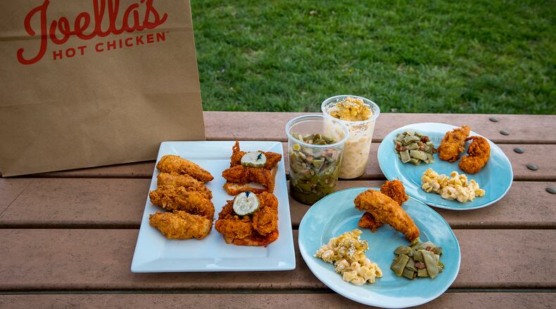 Fried chicken dinner from Joella’s Hot Chicken. CONTRIBUTED BY JOELLA'S HOT CHICKEN