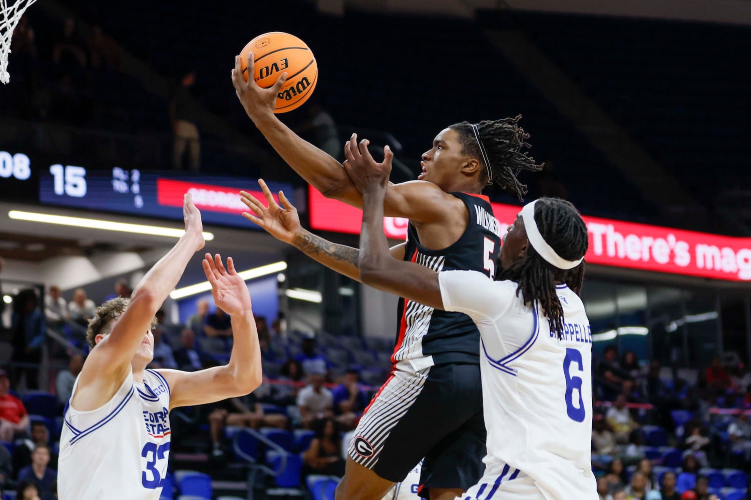 UGA vs GSU basketball 