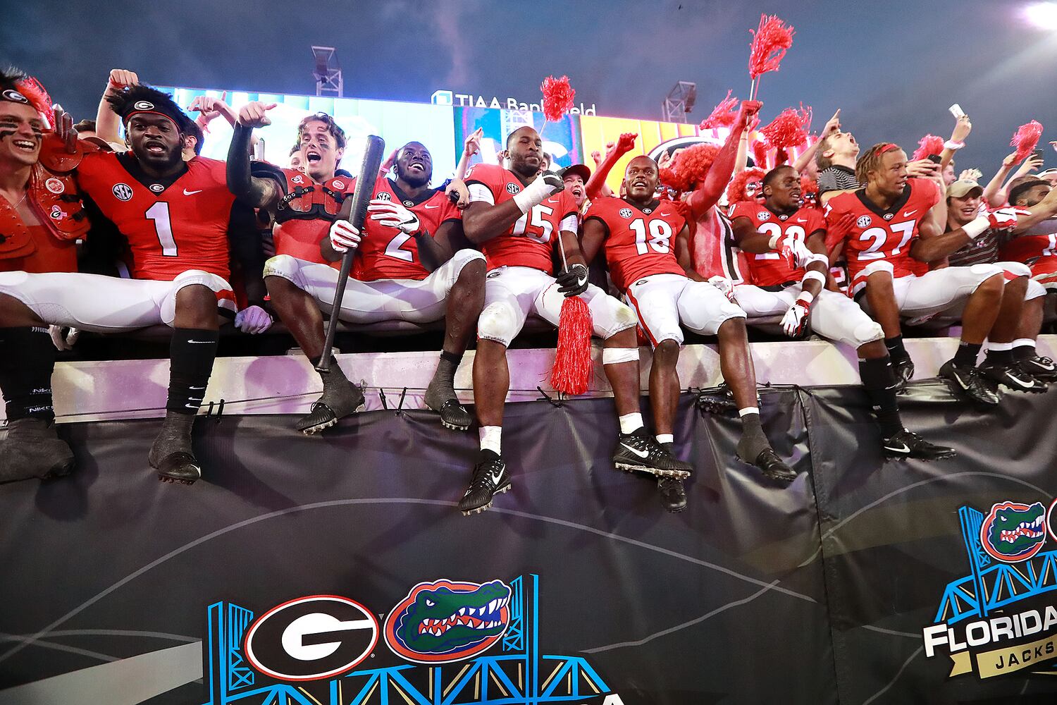 Photos: Bulldogs outlast the Gators in Jacksonville