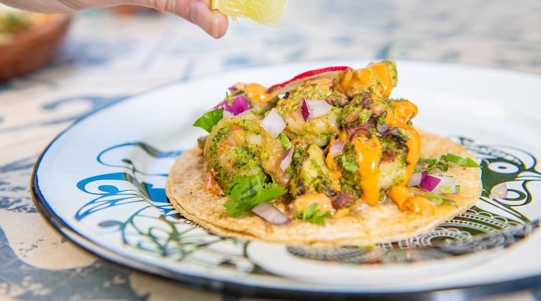 A dish from the menu of Tortuga y Chango.