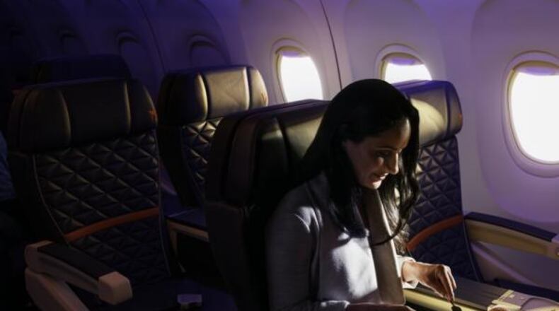 Delta first class. Source: Delta Air Lines.