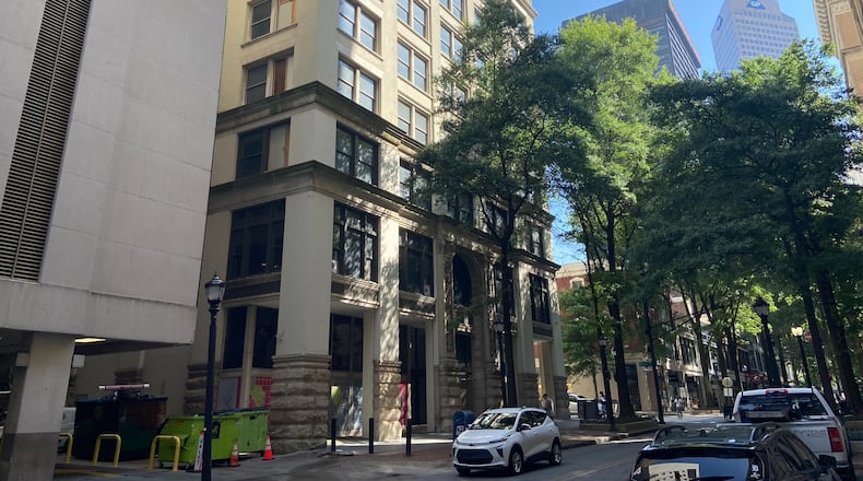 The historic W.D. Grant Building was built in 1898 and is one of the oldest buildings in Atlanta. A Texas-based development team is converting its upper floors into apartments.