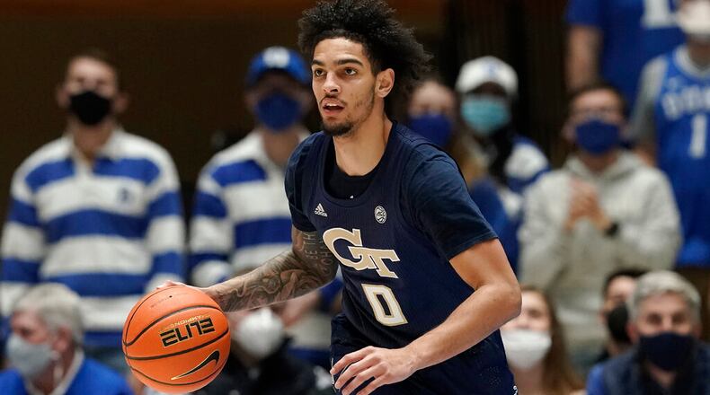 Michael Devoe's first days in the draft marketplace have gone well. Invited to the Portsmouth Invitational Tournament, a four-day pre-draft showcase in Virginia, Devoe won tournament MVP honors. (AP file photo)