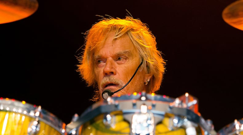 FILE - ZZ Top drummer Frank Beard performs in Boston on Aug. 28, 2016. (Photo by Winslow Townson/Invision/AP, File)