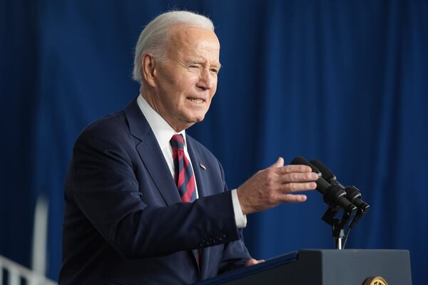 FILE - President Joe Biden speaks in Charleston, S.C., Jan. 19, 2025. (AP Photo/Stephanie Scarbrough, File)