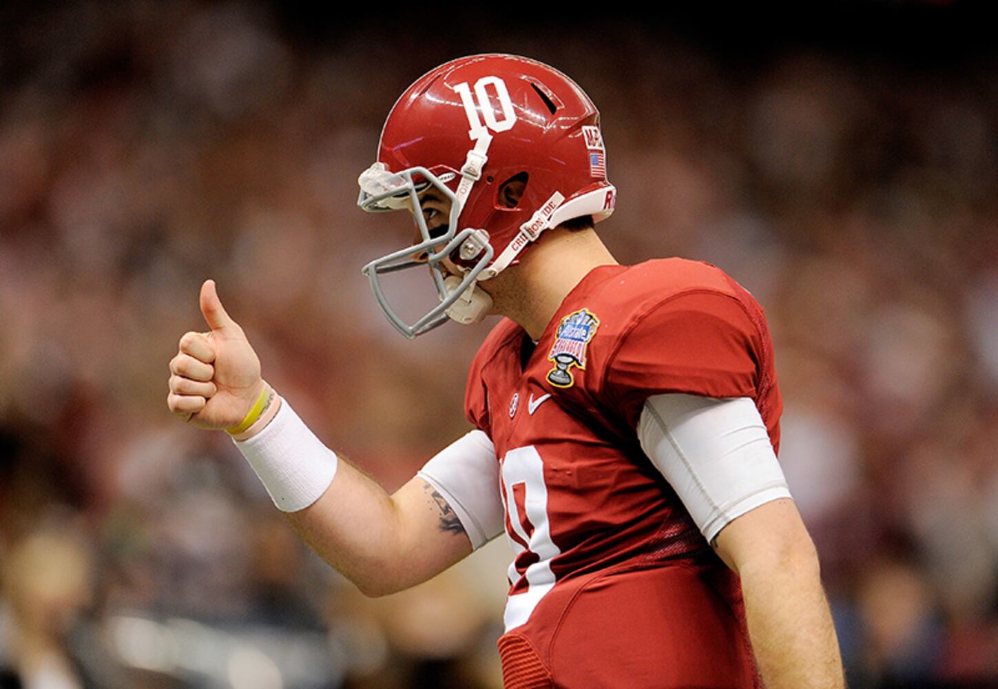 No. 164, A.J. McCarron, Cincinnati Bengals
