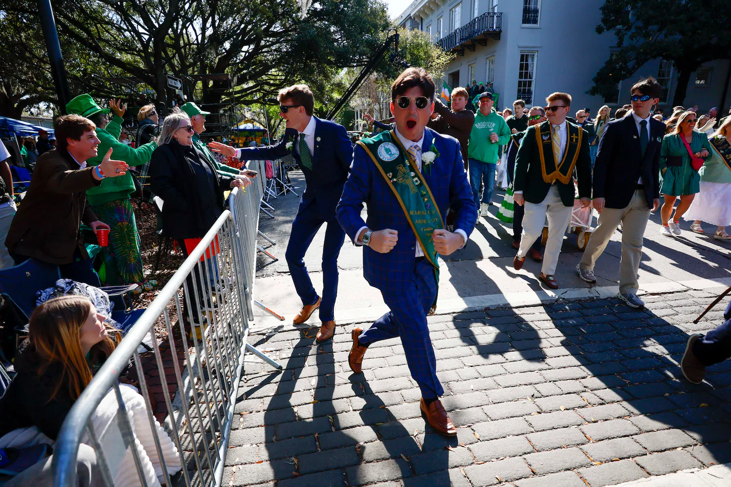 St. Patrick’s Day parade gamer