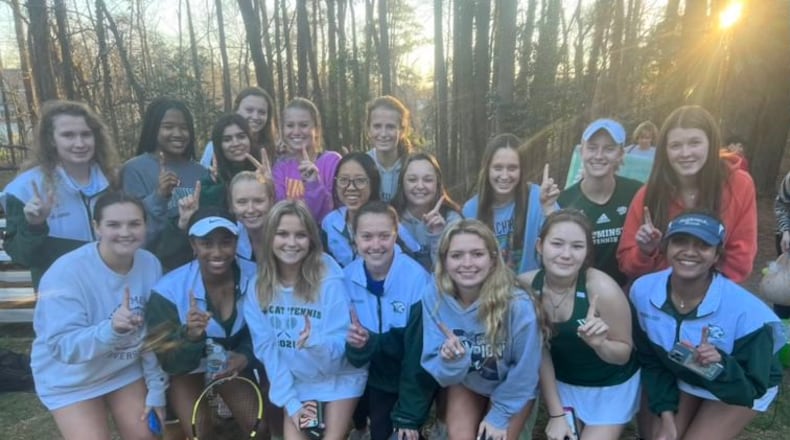 The Westminster girls are favored to repeat as Class 3A tennis champions this spring.