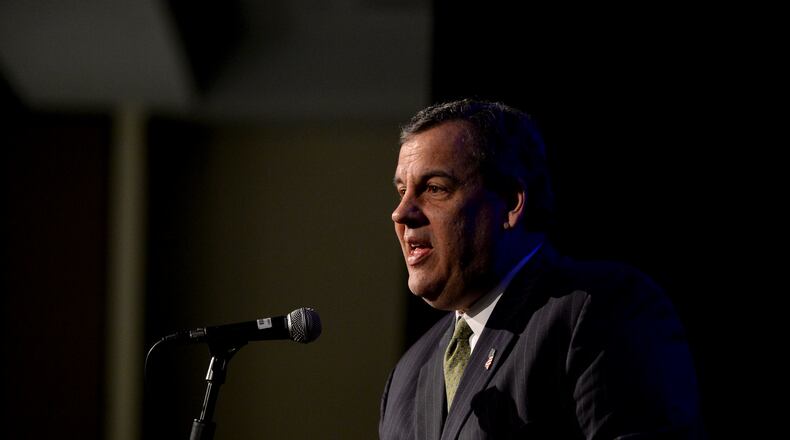 Chris Christie. Brant Sanderlin, bsanderlin@ajc.com